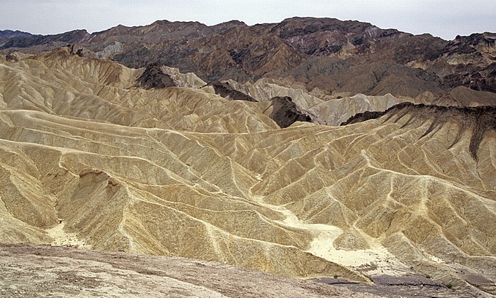 Amargosa Range: Zabriskie Point Death Valley National Park