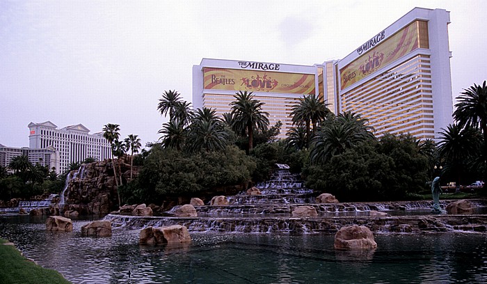 Las Vegas Strip: The Mirage Caesars Palace