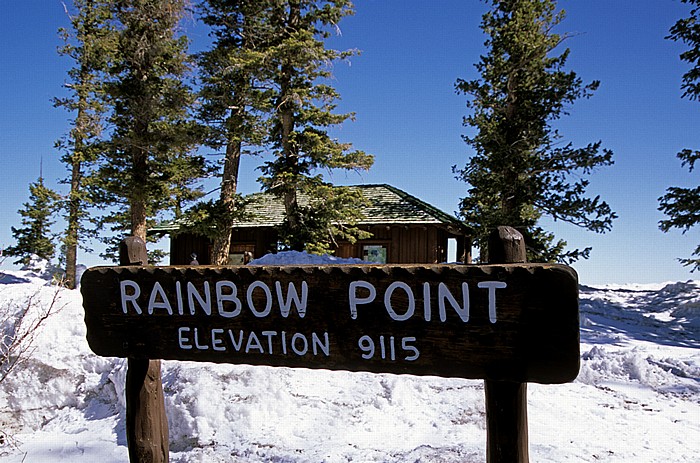 Bryce Canyon National Park Rainbow Point