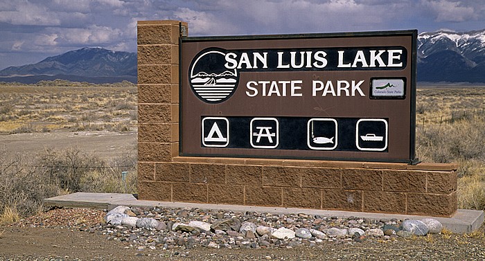 San Luis State Park Eingangsschild
