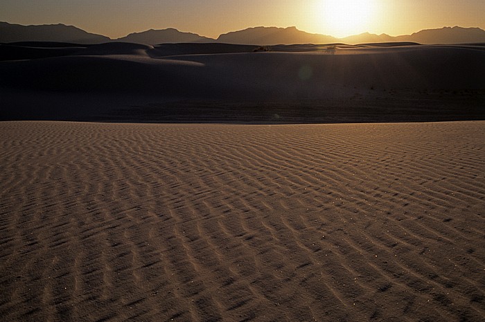 Sanddünen White Sands National Monument