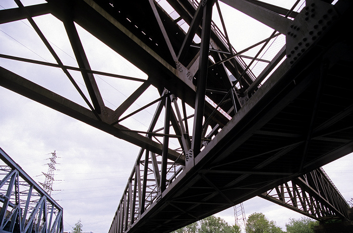 Oberhausen Brücken über den Rhein-Herne-Kanal