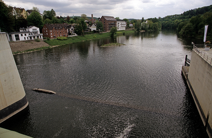 Stauwehr Baldeneysee: Werden, Ruhr Essen