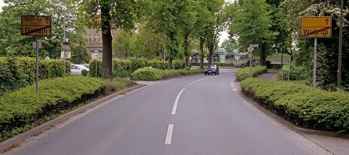 Ortseingangsschilder Provinzialstraße: Links Datteln, rechts Waltrop Waltrop