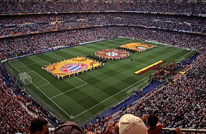 Estadio Santiago Bernabéu: Finale UEFA Champions League FC Bayern München - Inter Mailand Madrid