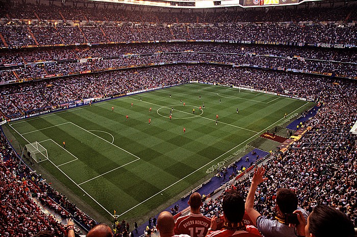 Estadio Santiago Bernabéu: Finale UEFA Champions League FC Bayern München - Inter Mailand Madrid