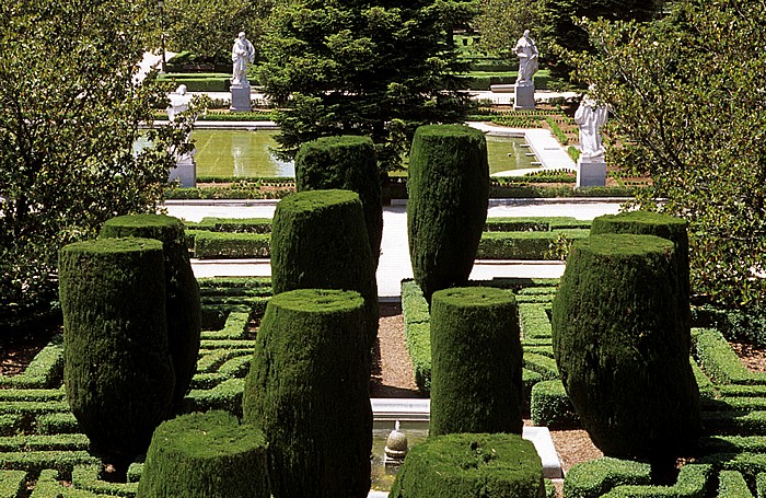 Königlicher Palast (Palacio Real): Jardines de Sabatini Madrid