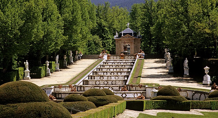 La Granja de San Ildefonso: Palastgarten