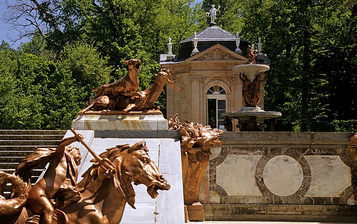 La Granja de San Ildefonso: Palastgarten