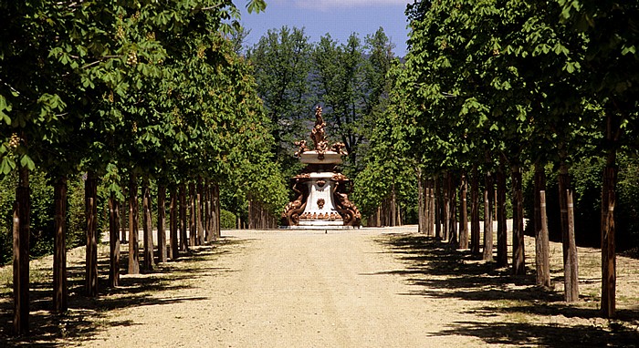 La Granja de San Ildefonso: Palastgarten