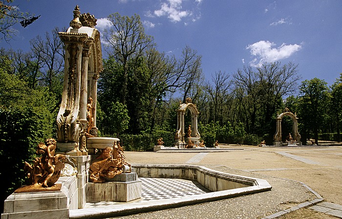 La Granja de San Ildefonso: Palastgarten San Ildefonso