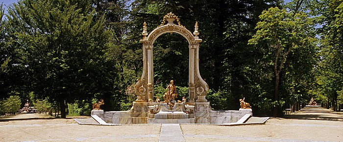 La Granja de San Ildefonso: Palastgarten