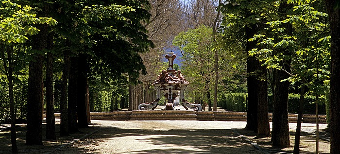 La Granja de San Ildefonso: Palastgarten