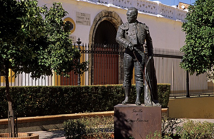 Barrio del Arenal: Stierkampfarena (Plaza de Toros de la Real Maestranza de Caballería) Sevilla