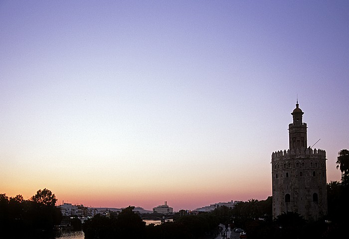 Guadalquivir, Torre del Oro (Goldturm) Sevilla