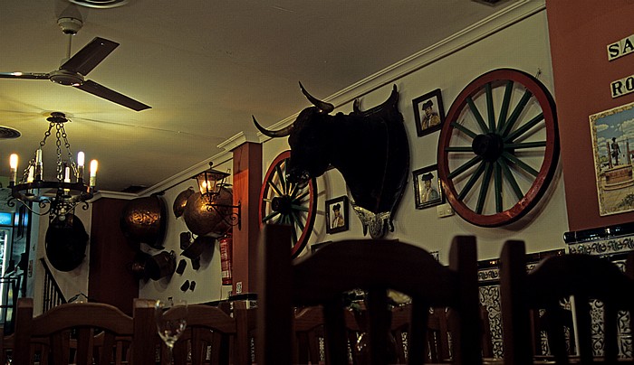 Sevilla Barrio de Triana: Restaurant an der Calle San Jacinto