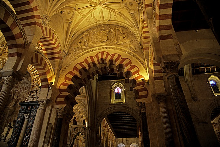 Mezquita Catedral: Decke der hineingebauten Kirche Córdoba