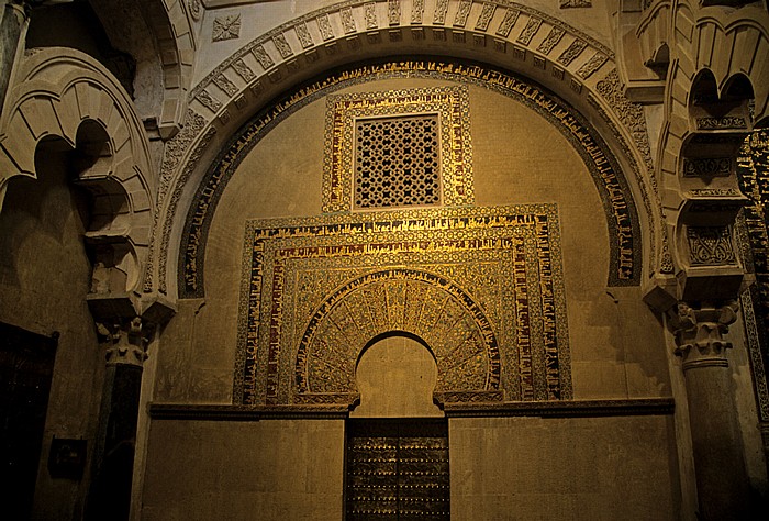 Mezquita Catedral: Mihrab der großen Moschee Córdoba