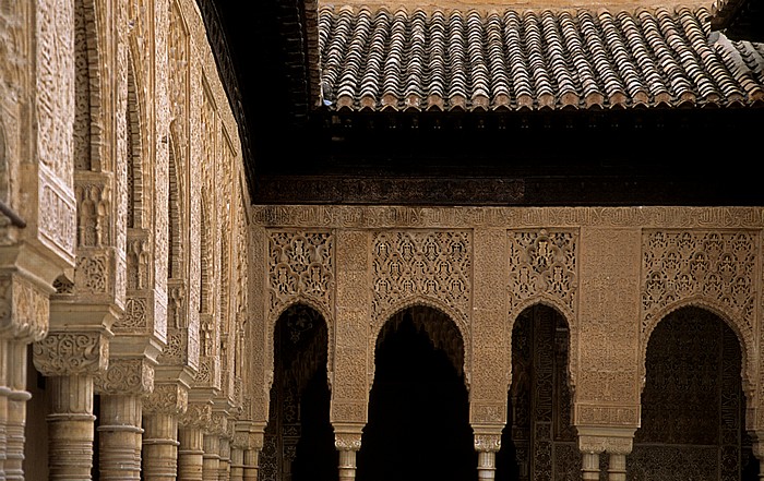 Granada Alhambra: Palacios Nazaríes: Patio de los Leones (Löwenhof)