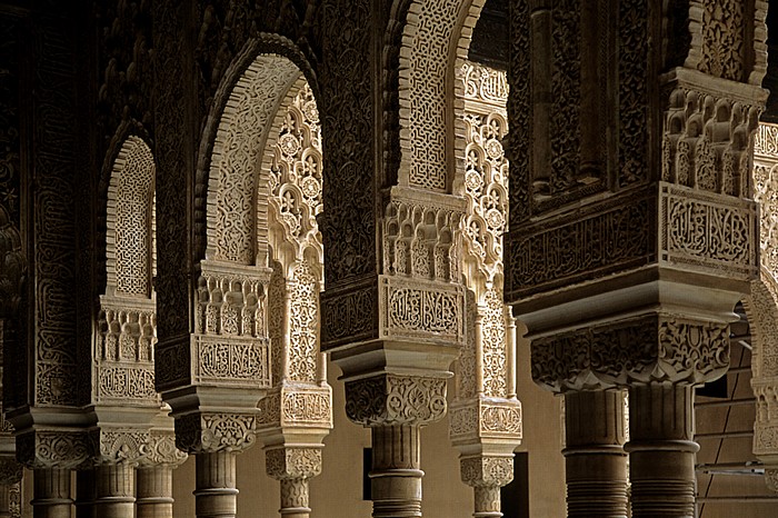 Granada Alhambra: Palacios Nazaríes: Patio de los Leones (Löwenhof)
