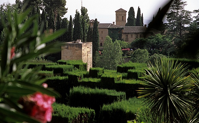 Granada Generalife: Neue Gartenanlage Alhambra