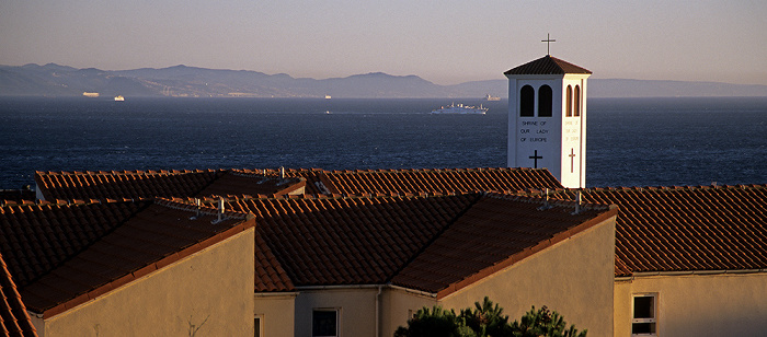 Gibraltar Shrine of our Lady of Europe Straße von Gibraltar