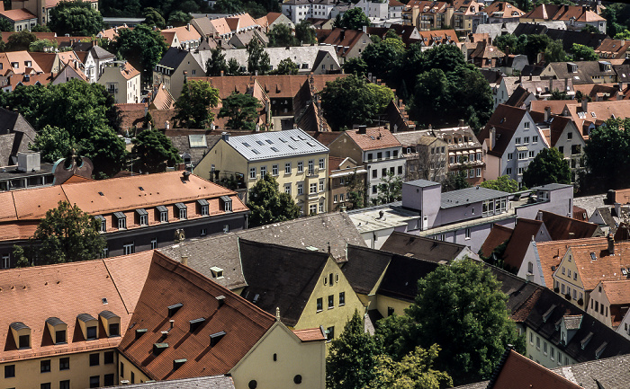 Augsburg Blick vom Turm von St. Peter am Perlach