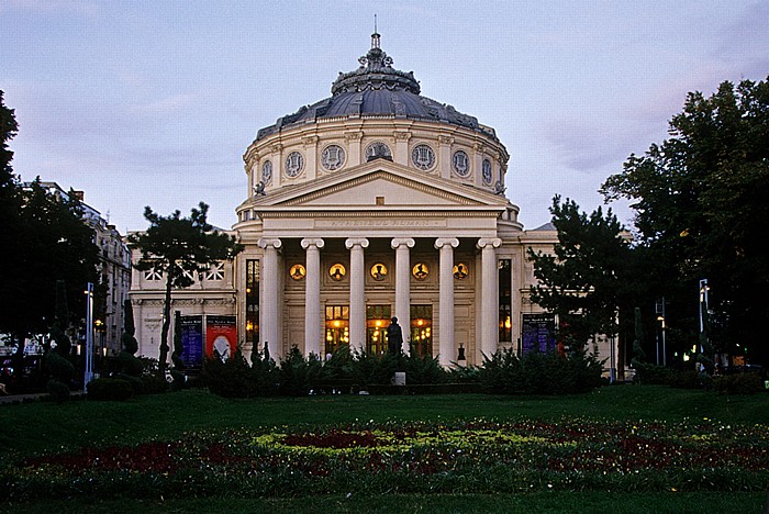 Revolutionsplatz (Piata Revolutiei): Athenäum (Ateneul Român Filarmonica George Enescu) Bukarest