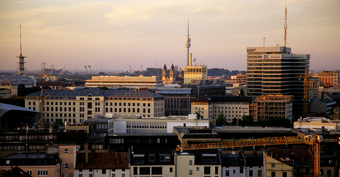 St.-Pauls-Kirche: Blick vom Hauptturm München