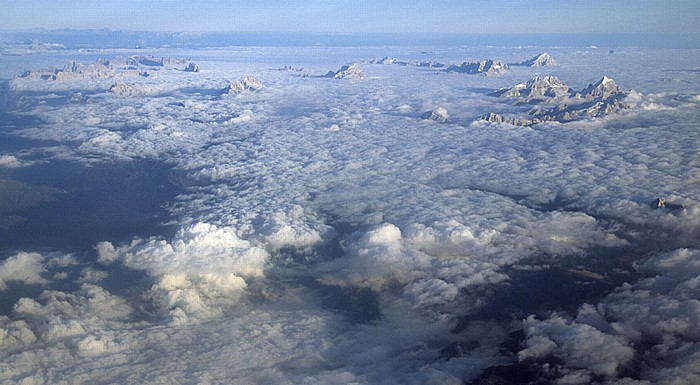 Dolomiten Luftbild aerial photo