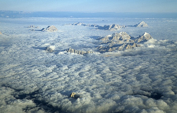 Dolomiten Luftbild aerial photo