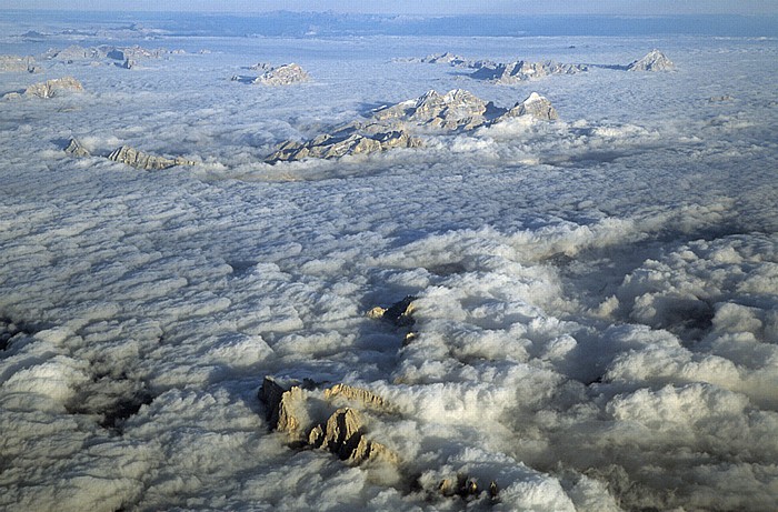 Dolomiten Luftbild aerial photo