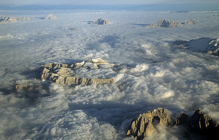 Dolomiten Luftbild aerial photo