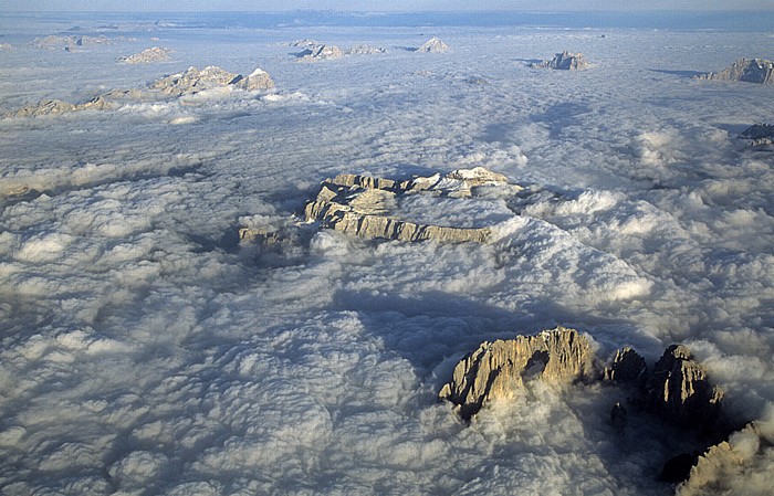 Dolomiten Luftbild aerial photo