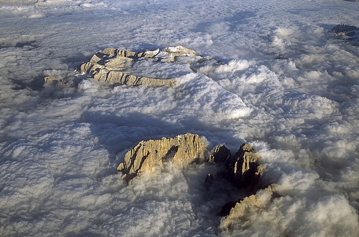 Dolomiten Luftbild aerial photo