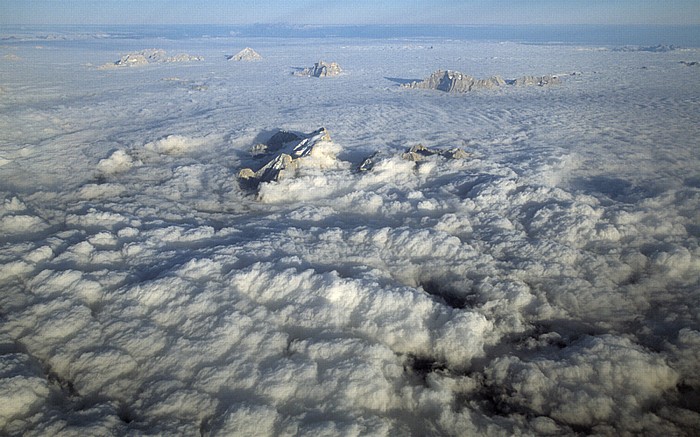 Dolomiten Luftbild aerial photo