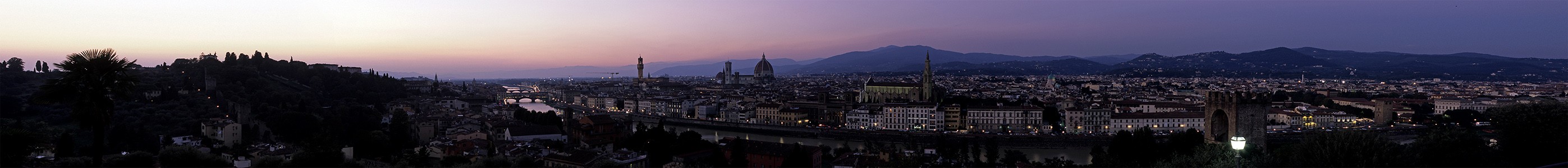 Blick vom Piazzale Michelangelo Florenz