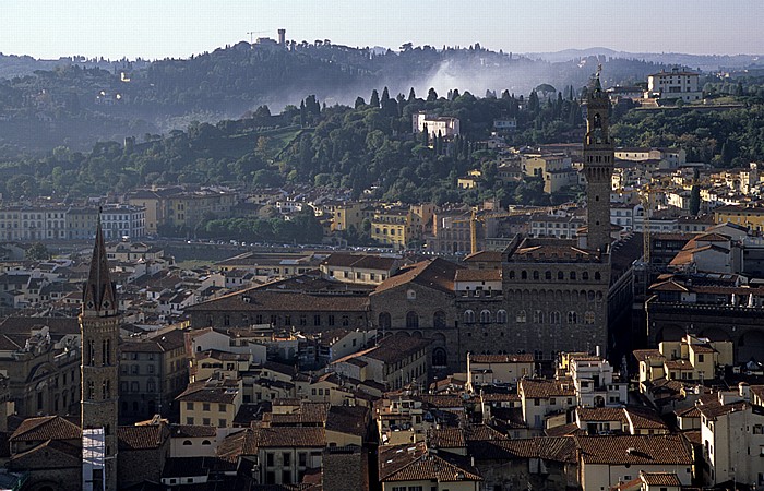 Blick von der Kuppel des Florentiner Dom (Cattedrale di Santa Maria del Fiore) Florenz