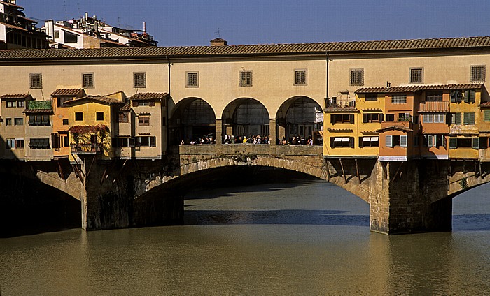 Arno, Ponte Vecchio Florenz