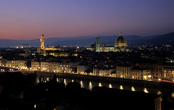 Blick vom Piazzale Michelangelo Florenz