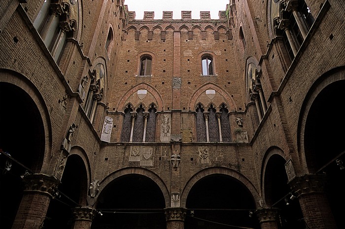 Siena Palazzo Comunale (Palazzo Pubblico, Rathaus)
