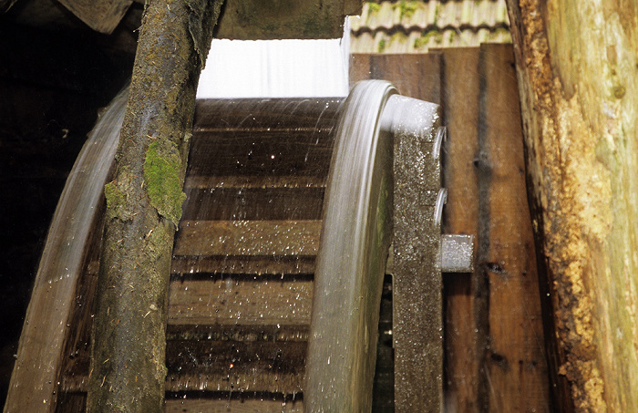 Großweil Freilichtmuseum Glentleiten: Mühlrad