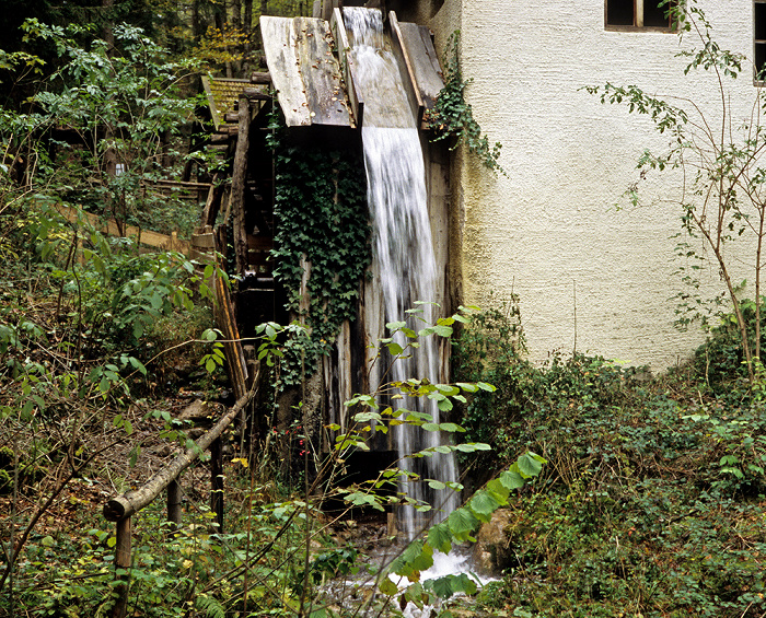 Großweil Freilichtmuseum Glentleiten: Mühlrad