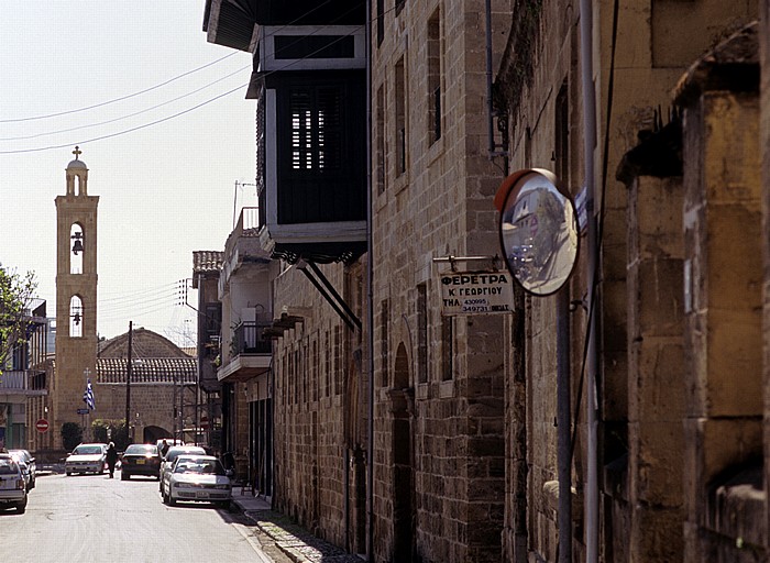 Nikosia Griechische Altstadt: Patriarch-Grigorios-Straße Agios-Antonios-Kirche Haus des Hadji Georgakis Kornesios