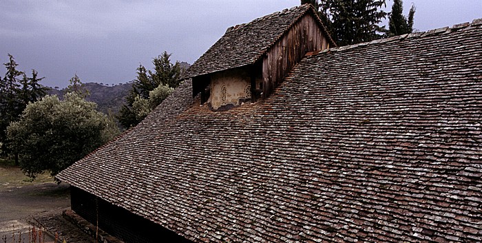 Troodos-Gebirge: Scheunenkirche Panagia Arakiotissa Lagoudera