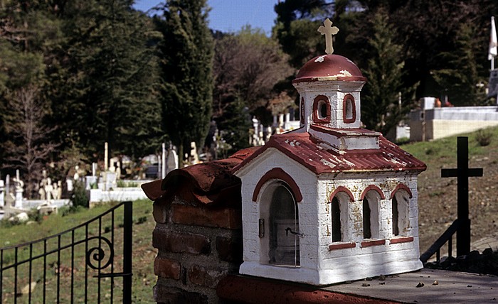 Troodos-Gebirge: Friedhof Spilia