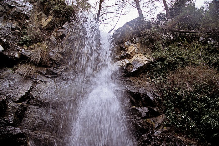 Kryos Potamos Troodos-Gebirge: Kaledonia Trail: Kaledonia-Wasserfällen