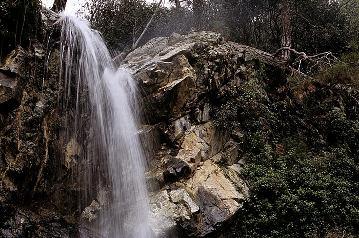 Kryos Potamos Troodos-Gebirge: Kaledonia Trail: Kaledonia-Wasserfällen