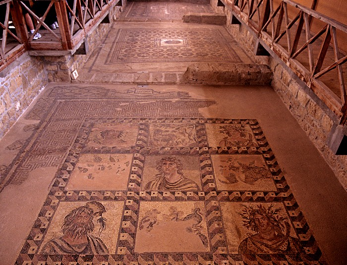 Archäologischer Park: Haus des Dionysos: Mosaiken Paphos