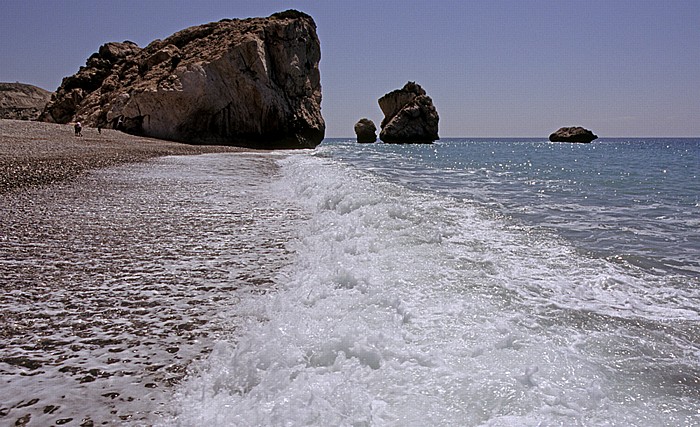 Strand, Felsen der Aphrodite, Mittelmeer Petra tou Romiou